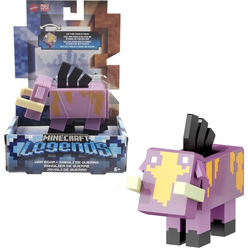 Mattel Minecraft Badger Series Figures 8Cm Figure 5 War Boar GYR78 / GYR84 887961978629