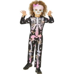 Fun Fashion Halloween Uniform Skeleton Rose Sparkle Mak.08 5642208 5059513134318