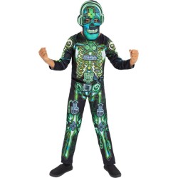 Fun Fashion Carnival Outfit Dark Tech Skeleton Mak.08 9994308 5059513191465