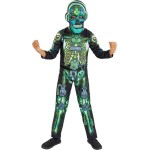 Fun Fashion Carnival Outfit Dark Tech Skeleton Mak.10 9994310 5059513191458