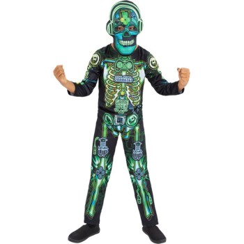 Fun Fashion Αποκριάτικη Στολή Dark Tech Skeleton Μεγ.10 9994310 5059513191458