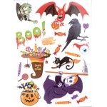 Fun Fashion Halloween Halloween Wipe Stickers Halloween 81185 5204745811852