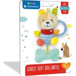 Clementoni For You Baby Rattle Soft Dog For 0+ Months 1000-17785 8005125177851