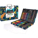As company Painting Casket Deluxe Dinosaur With 100 Accessories For 3+ Years English Packaging 1038-82052 5203068820527