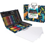 As company Painting Casket Deluxe Dinosaur With 100 Accessories For 3+ Years English Packaging 1038-82052 5203068820527