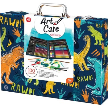 As company Painting Casket Deluxe Dinosaur With 100 Accessories For 3+ Years English Packaging 1038-82052 5203068820527