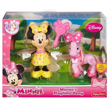 Mattel Minnie Mouse Με Pony BMK17 746775360542