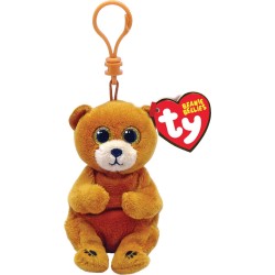 ty Beanie Bellies Duncan Fluffy Clip Of Coffee Teddy Bear 8.5Cm 1607-43103 008421431038