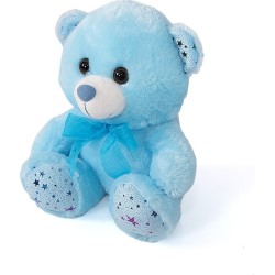 Christakopoulos Pink Ciel Teddy Bear With Stars On Paws And Head 20Cm. 2235 5212007586523