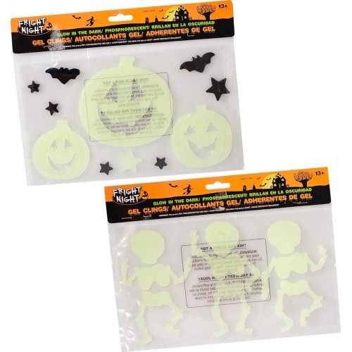 Christakopoulos Halloween Glow In Dark Stickers 2 Pcs. 7004 5212007591060