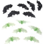 Christakopoulos Φιγούρες Νυχτερίδες Μαύρες Και Glow In Dark - 1 Σετ 7009 5212007591213