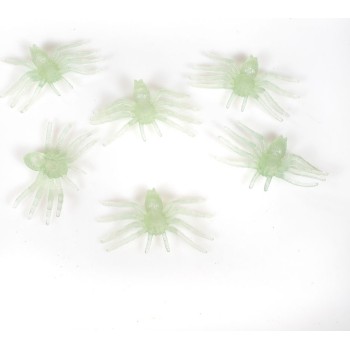 Christakopoulos Φιγούρες Αράχνες Μαύρες Και Glow In Dark - 1 Σετ 7008 5212007591183
