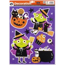 Christakopoulos Window Stickers With Glitter 2Pcs., 41X29cm 5903 5212007590766