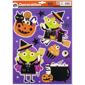 Christakopoulos Window Stickers With Glitter 2Pcs., 41X29cm 5903 5212007590766