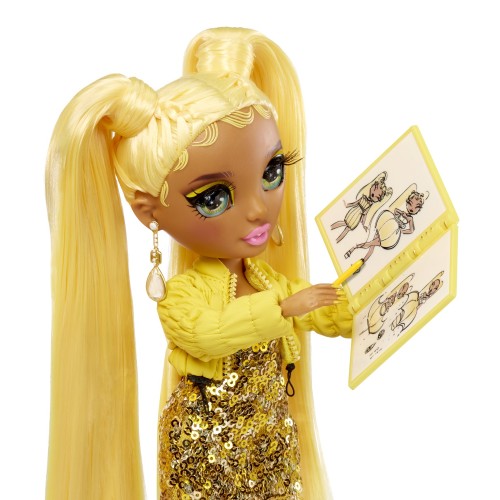 MGA Entertainment Rainbow High Fantastic Fashion Doll- Sunny Yellow 587347EUC 035051587347
