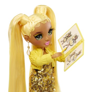 MGA Entertainment Rainbow High Fantastic Fashion Doll- Sunny Yellow 587347EUC 035051587347