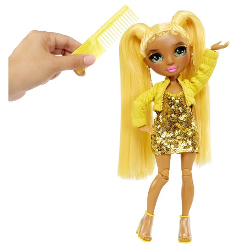 MGA Entertainment Rainbow High Fantastic Fashion Doll- Sunny Yellow 587347EUC 035051587347