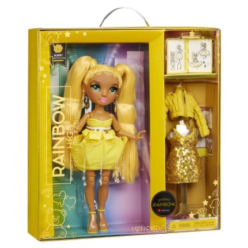 MGA Entertainment Rainbow High Fantastic Fashion Doll- Sunny Yellow 587347EUC 035051587347