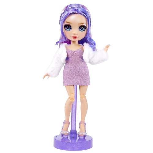 MGA Entertainment Rainbow High Fantastic Fashion Doll- Violet Purple 587385EUC 035051587385