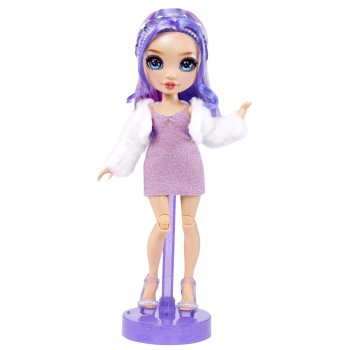 MGA Entertainment Rainbow High Fantastic Fashion Doll- Violet Purple 587385EUC 035051587385