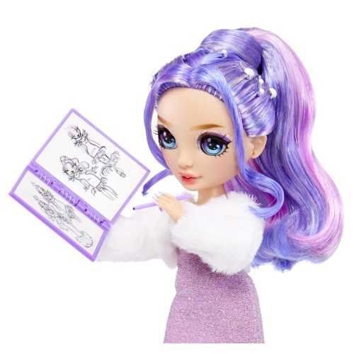 MGA Entertainment Rainbow High Fantastic Fashion Doll- Violet Purple 587385EUC 035051587385