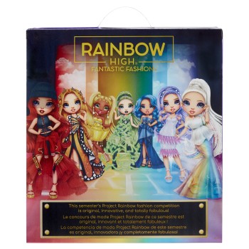 MGA Entertainment Rainbow High Fantastic Fashion Doll- Violet Purple 587385EUC 035051587385