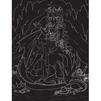susaeta Color Kaleidoscope Drawing Manga 2404 9789606179549