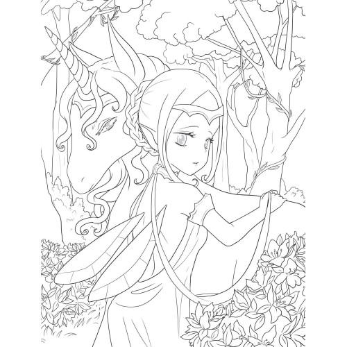 susaeta Καλειδοσκόπιο Χρωμάτων Ζωγραφική Manga 2404 9789606179549