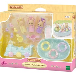 Epoch Sylvanian Families  Triplets Baby Bathtime Set - Dollhouse Playsets 5707 5054131057070