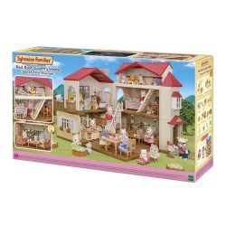 Epoch Sylvanian Families Εξοχικό Σπίτι Με Κόκκινη Σκεπή Και Κρυφό Δωμάτιο Στην Σοφίτα 5708 5054131057087
