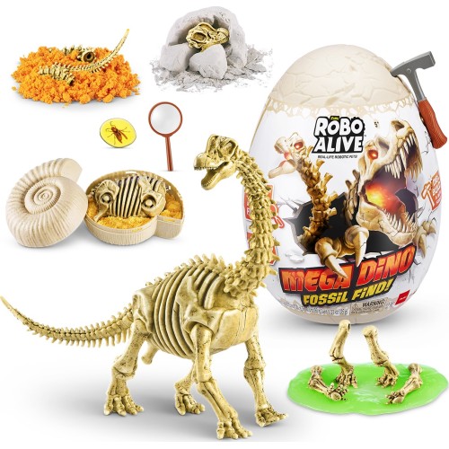 ZURU Αυγό Dino Fossil Mega Robo Alive Series 1 (2 Σχέδια) - 1 Τμχ 11871102 4894680027381