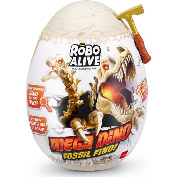 ZURU Αυγό Dino Fossil Mega Robo Alive Series 1 (2 Σχέδια) - 1 Τμχ 11871102 4894680027381