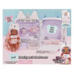 MGA Entertainment Na! Na! Na! Surprise 3-In-1 Backpack Bedroom Unicorn Playset- Tiffany Sparkles 592365EUC 035051592365