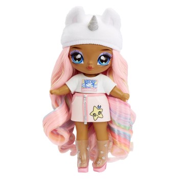 MGA Entertainment Na! Na! Na! Surprise 3-In-1 Backpack Bedroom Unicorn Playset- Tiffany Sparkles 592365EUC 035051592365