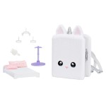 MGA Entertainment Na! Na! Na! Surprise 3-In-1 Backpack Bedroom Unicorn Playset- Tiffany Sparkles 592365EUC 035051592365