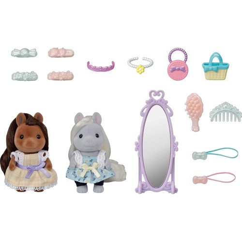 Epoch Sylvanian Families Pony Friends Set - Σετ Φιλενάδων Πόνυ 5650 5054131056509