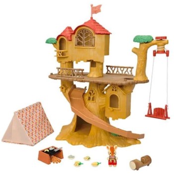 Epoch Sylvanian Families: Adventure Tree House Gift Set -Camping Edition 5668 5054131056684