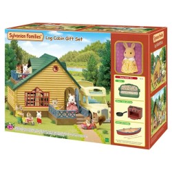 Epoch Sylvanian Families: Log Cabin Gift Set (Green Roof) 5610 5054131056103