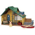 Epoch Sylvanian Families: Log Cabin Gift Set (Green Roof) 5610 5054131056103