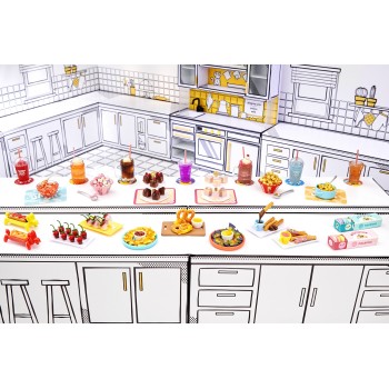 MGA Entertainment Miniverse Food - Make It Mini Cafe Series 2 594109EUC 035051591818