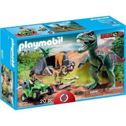 Playmobil Dino Rise Explorer Quad With T-Rex 71588 4008789715883
