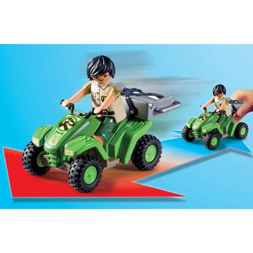 Playmobil Dino Rise Explorer Quad With T-Rex 71588 4008789715883