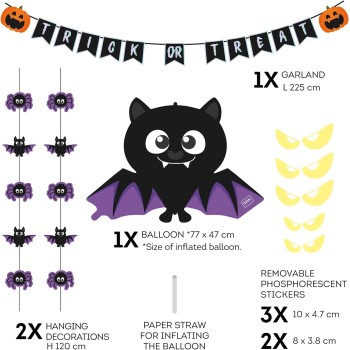 Legami Halloween Διακοσμητικό Σετ Πόρτας Door Decoration Kit- Trick Or Treat HAL0001 8052694002497