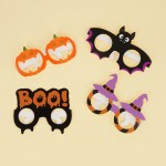 Legami Set Of 8 Halloween Paper Glasses, 8 Different Trick Or Treat Themed Shapes, One Size HPE0002 8052694002435