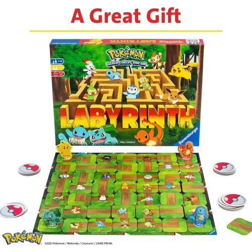 Ravensburger Επιτραπέζιο Labyrinth Pokemon 22590 4005556225903