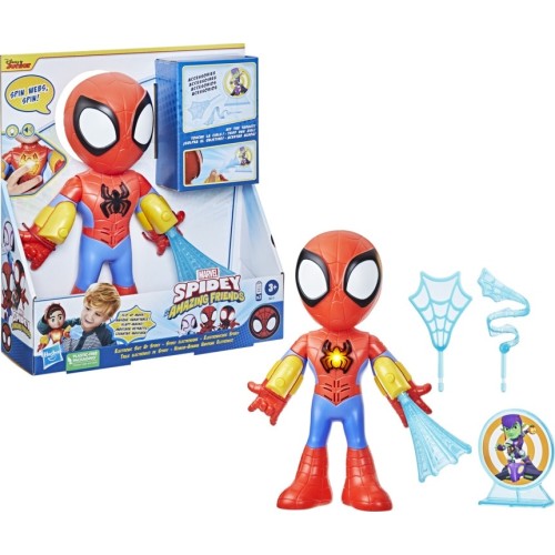 Hasbro Spidey and his amazing friends electronic suit up spidey figure F8317 5010996141897