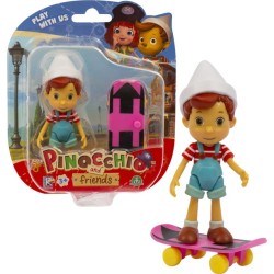 Giochi Preziosi Pinocchio Figure 10 Cm. With Accessories 3 Drawings PNH00000 8056379137665
