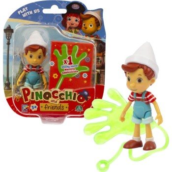 Giochi Preziosi Pinocchio Figure 10 Cm. With Accessories 3 Drawings PNH00000 8056379137665