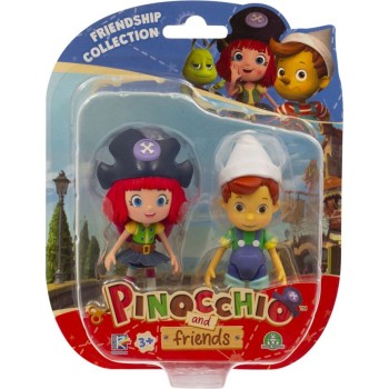 Giochi Preziosi Pinocchio Figures 2 Pack PNH02000 8056379137672