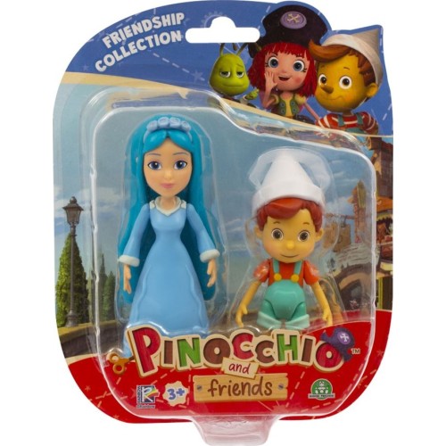 Giochi Preziosi Pinocchio Figures 2 Pack PNH02000 8056379137672